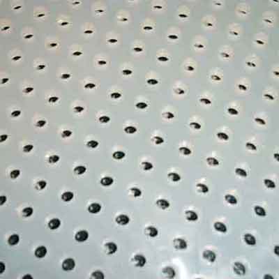 Perforated plastic sheets